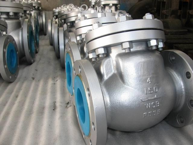 Steel Casting API 6D Pressure Seal Bonnet Swing Check Valve