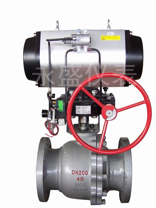 Dn200 Pn16 Quick Open and Close O Ball Valve Zsho