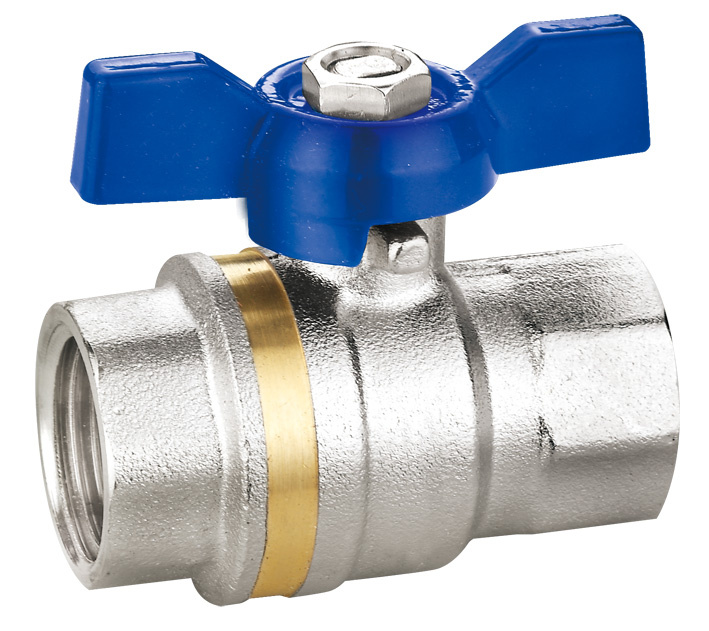 Brass Ball Valve with Butterfly Handle