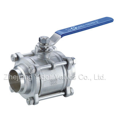 3-PC Sanitary Rate Ball Valve