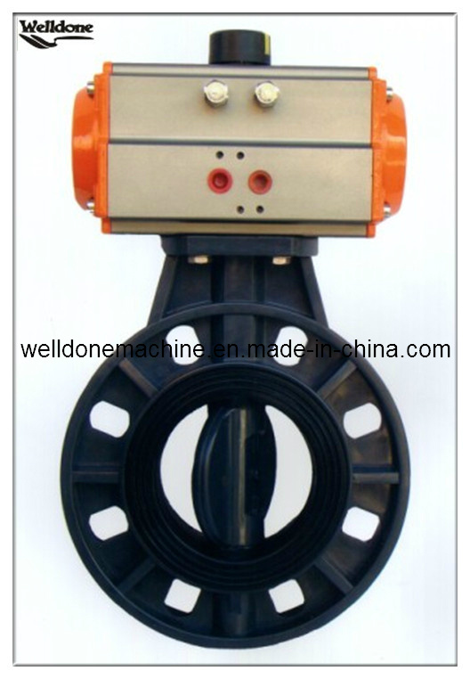 Electrical PVC Butterfly Valve