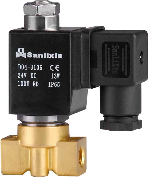 Solenoid Valve -- Slp Compact Series Direct Acting