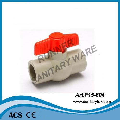 PP-R Plastic Ball Valve (F15-604)