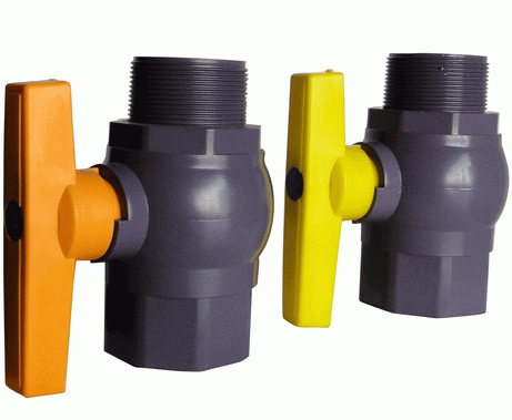 PVC Plastic Irrigation Ball Valve with Socket End