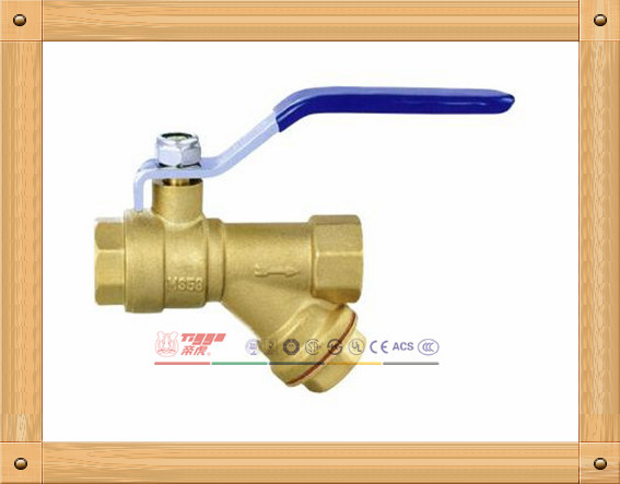 Factory Made Brass Filter Ball Valve