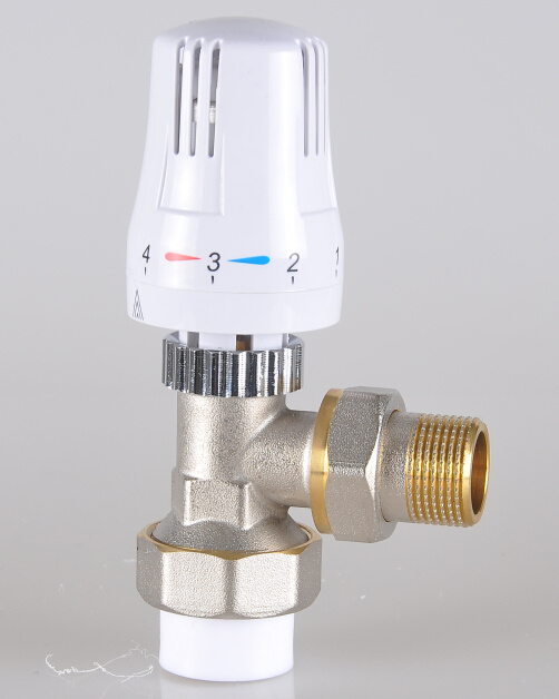 Thermostatic Radiator Valve PPR/Pb/PE Angle Valve