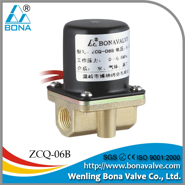 Air CO2 Welding Machine Air Control Solenoid Valve 24V Zcq-06b