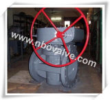 Gear Operated Flanged End Plug Valve (X247-20 in)