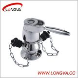 Sanitary Stainless Steel Aseptic Clamped Sampling Valve