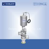 316L Sanitary Pneumatic Divert Seat Valve with C-Top