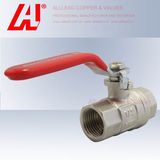 Brass Ball Valve Nickle Plated (A-6501)