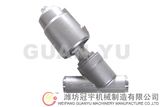 Welded Pneumatic Angle Seat Valve