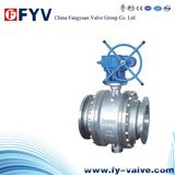 API Cast Steel Trunnion Mounted Ball Valve