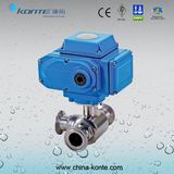 Electric Sanitary 3 Way Ball Valve