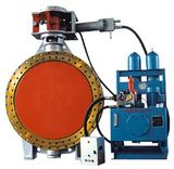 Accumulator-Type Hydraulic Butterfly Valve Slow Cutoff