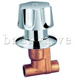 C83600 Bronze Stop Valve with Zinc/Brass Handle (BDV021)