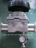 Sanitary Stainless Steel Diaphragm Valve with Drain Valve