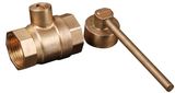 Brass Ball Valve with Lock (YED-A1046)