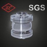 Sanitary Stainless Steel Three Pieces Flange Check Valve