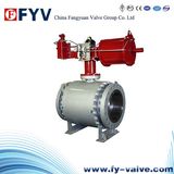 Pneumatic Cast Steel Trunnion Ball Valve