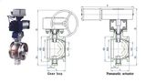 Wafer V Type Ball Valve