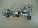 15mm 1/2'' Radiator Valve Nickled Plated Angled Valve