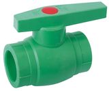 High Quality PP-R Ball Valve with Plastic/PPR