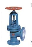 Angle Type Globe Valve with PTFE Lined