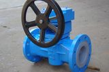 PFA Lined Plug Valve Flange Type