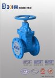 DIN Standard Casting Iron Resilient Gate Valve