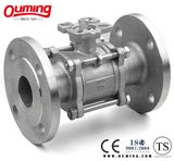 Three Pieces Flanged Ball Valve