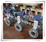 PFA Lined Plug Valve with Worm Gear (X247-14