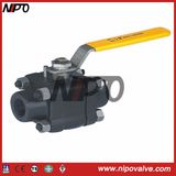 3PCS Forged Steel Floating Ball Valve