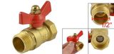 Tee Handle Thread Brass Ball Valve