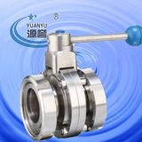 Sanitary Union Type Butterfly Valve (100125)