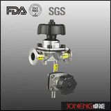 Stainless Steel Sanitary Diaphrgam Valve with Drain (JN-DV1007)