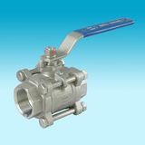 3 PC Ball Valve-Precision Casting Screwed Ball Valve