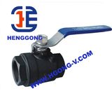 Thread Carbon Steel/Wcb 2PC Ball Valve