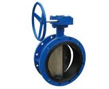 Pn16 D341X Double Flange Butterfly Valve