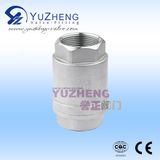 Ss304 Vertical Check Valve Manufacture in China
