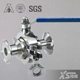 Sanitary Stainless Steel Non Dead Angle Ball Valve