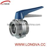 Sanitary Stainless Steel Manual Butterfly Valve