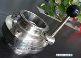 Sanitary Clamped Butterfly Valve