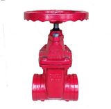 Grooved Dark Bar Gate Valve