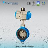 Pneumatic Butterfly Valve (Aluminium)