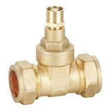 Brass Female Threaded Gate Valve