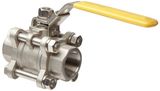 Three Piece Stainless Steel NPT Ball Valve