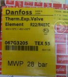 Danfoss Thermostatic Expansion Valves Tex55 (067G3205)