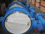 Cast Iron Double Eccentric Butterfly Valve (D341X)