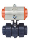 Pneumatic Plastic Ball Valve